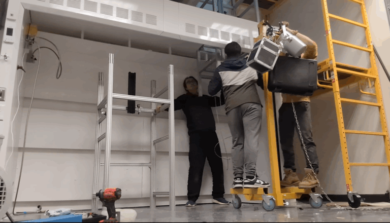 Install Distillation Tower